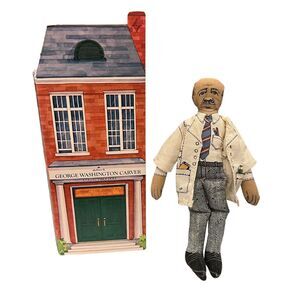 HALLMARK Famous Americans Series 1979 George Washington Carver Doll 7” Plush
